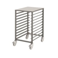 GLASIERTISCH / REGALWAGEN, 663 x 425 x 900 mm VE 1