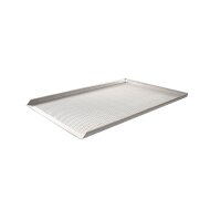 LOCHBLECHE 600X400 - ALU - LOCHUNG 3 MM - 3 SEITEN RAND, 600 x 400 x 20 mm VE 1