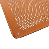 LOCHBLECHE 600X400 - ALU - SILIKONBESCHICHTUNG - LOCHUNG 3 MM, 600 x 400 x 10 mm VE 1