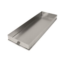 Schnittkuchenblech Aluminium 580 x 200 x 50 2-tlg