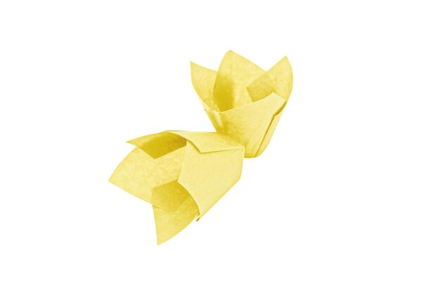 Muffinform Tulpe, gelb Muffinform Tulpe, gelb Ø 50 mm x 55 mm