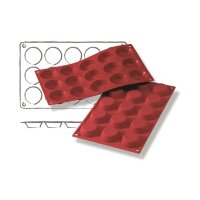 SILIKON-BACKFORMEN TORTELETT, 15 x 25 ml VE 1