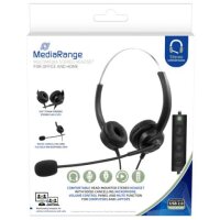 Headset Stereo schwarz/silber MEDIARANGE gallery