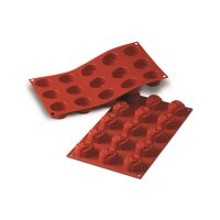 SILIKON-BACKFORMEN ROSE, 15 x 23 ml VE 1