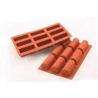 SILIKON-BACKFORMEN MULDE, 9 x 83 ml VE 1