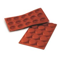 SILIKON-BACKFORMEN FLAN MINI, 15 x 30 ml VE 1