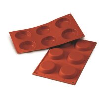 SILIKON-BACKFORMEN FLAN, 6 x 72 m VE 1