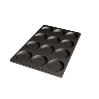 SILIKON-BACKFORMEN 400 x 600 - BISKUIT, 12 x 120 ml VE 1