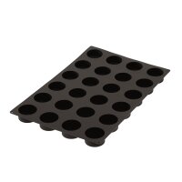 SILIKON-BACKFORMEN 400 x 600 - ZYLINDER, 24 x 133 ml VE 1