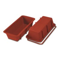 SILIKON-BACKFORMEN - KÖNIGSKUCHEN, 300 x 100 x 70 mm...