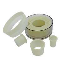 AUSSTECHERSATZ 9-TEILIG, NYLON, RUND, GLATT,  VE 1 Set