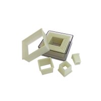 AUSSTECHERSATZ 9-TEILIG, NYLON, QUADRAT, GLATT,  VE 1 Set