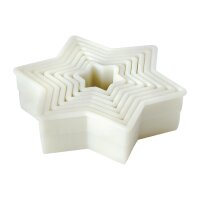 AUSSTECHERSATZ 7-TEILIG, NYLON, STERN, GLATT,  VE 1 Set