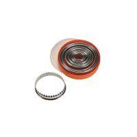 AUSSTECHERSATZ (12-TLG.) OVAL, GEZACKT,  VE 1 Set
