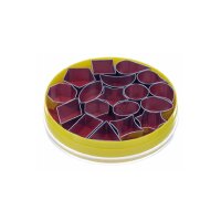 DEKOR-AUSSTECHER IM SATZ "GEOMETRIE", 18 St. / 18 pcs. VE 1 Set