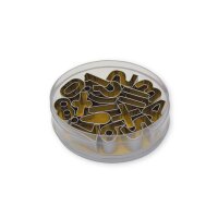 DEKOR-AUSSTECHER IM SATZ "ZAHLEN", 16 St. / 16 pcs. VE 1 Set