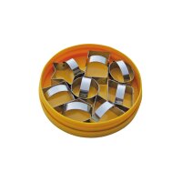 DEKOR-AUSSTECHER IM SATZ "GEOMETRIE", 8 St. / 8 pcs. VE 1 Set