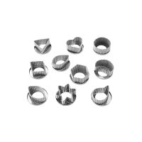 WEIHNACHTSAUSSTECHER 10-TEILIG, GEWELLT, Ø 50 mm VE 1 Set