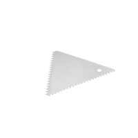SCHABER EDELSTAHL, DREIECK, 110 x 110 mm VE 1