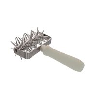 STIPPROLLER / PIZZATEIG-DOCKER, ERGONOMISCHER KUNSTSTOFFGRIFF, 120 mm VE 1