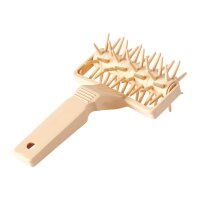 STIPPROLLER / PIZZATEIG-DOCKER, ELFENBEIN, POM, 120 mm VE 1