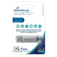 USB Stick 3.1 + TypeC 2in1, 16 GB MEDIAR gallery