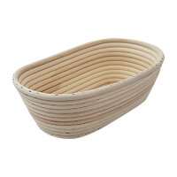 G&Auml;RKORB / BROTFORM OVAL 250 GR., 200 x 120 mm VE 1