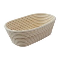 GÄRKORB / BROTFORMEN OVAL 1000 GR., 260 x 160 mm VE 1