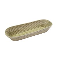 GÄRKORB / BROTFORMEN LANG, RUNDER KOPF  3000 GR., 500 x 170 mm VE 1