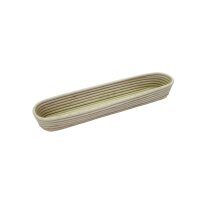 GÄRKORB / BROTFORMEN LANG, RUNDER KOPF 500 GR., 460 x 100 mm VE 1