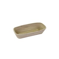 GÄRKORB / BROTFORMEN LANG, ECKIGER KOPF  1000 GR., 320 x 130 mm VE 1