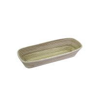 GÄRKORB / BROTFORMEN LANG, ECKIGER KOPF  1500 GR.,...
