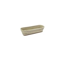 GÄRKORB / BROTFORMEN LANG, ECKIGER KOPF  1000 GR.,...