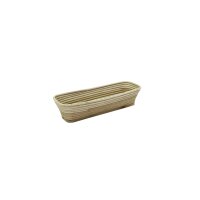 GÄRKORB / BROTFORMEN LANG, ECKIGER KOPF  1250 GR.,...