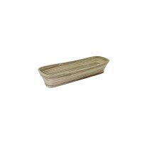 GÄRKORB / BROTFORMEN LANG, ECKIGER KOPF  1500 GR.,...