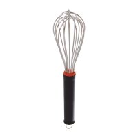 SCHNEEBESEN - PP GRIFF SCHWARZ - 24 DRÄHTE 1,6 MM EDELSTAHL, 250 mm VE 1