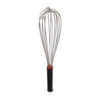 SCHNEEBESEN - PP GRIFF SCHWARZ - 24 DRÄHTE 1,6 MM EDELSTAHL, 350 mm VE 1