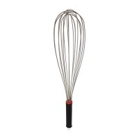 SCHNEEBESEN - PP GRIFF SCHWARZ - 24 DRÄHTE 1,6 MM EDELSTAHL, 450 mm VE 1