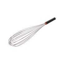SCHNEEBESEN - PP GRIFF SCHWARZ - 24 DRÄHTE 1,6 MM EDELSTAHL, 500 mm VE 1