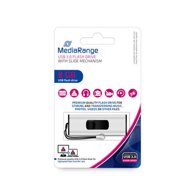 MediaRange USB 3.0 flash drive, 8GB