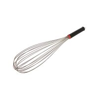 RÜHRBESEN - PP GRIFF SCHWARZ - 16 DRÄHTE 2,0 MM EDELSTAHL, 450 mm VE 1