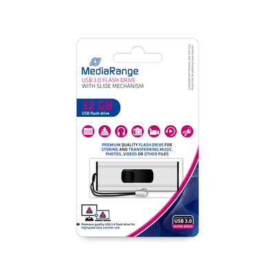 MediaRange USB 3.0 flash drive, 32GB