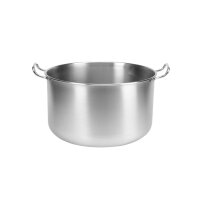 MASCHINENSCHLAGKESSEL - EDELSTAHL MIT 2 GRIFFEN, 25,0 l VE 1
