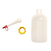 DOSIERFLASCHE / ENGHALSFLASCHE - PP , 0,25 l VE 1