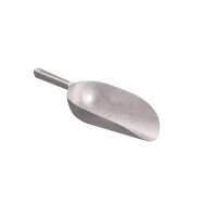 MEHL- UND GEWÜRZSCHAUFELN, ALU, 385 mm  -  1400 g VE 1