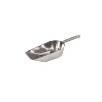 MEHL- UND GEWÜRZSCHAUFELN, FREISTEHEND, ALU POLIERT, 310 mm  -  720 ml VE 1