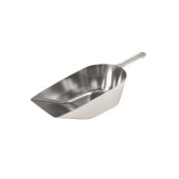 MEHL- UND GEWÜRZSCHAUFELN, FREISTEHEND, ALU POLIERT, 400 mm  -  1900 ml VE 1