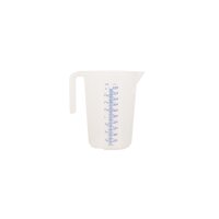 MESSBECHER - STAPELBAR - OFFENER GRIFF - PP, 2,0 l VE 1