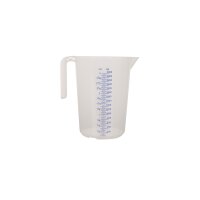 MESSBECHER - STAPELBAR - OFFENER GRIFF - PP, 3,0 l VE 1