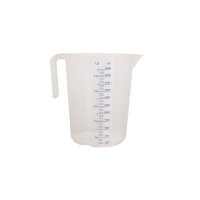 MESSBECHER - STAPELBAR - OFFENER GRIFF - PP, 5,0 l VE 1